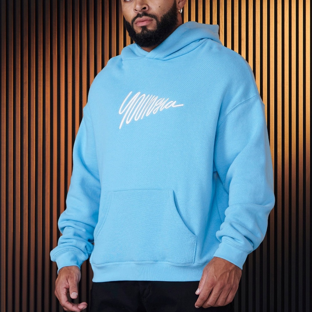 YoungLA 510 - Wavy Hoodies Size SmallCarolina Blue / Small